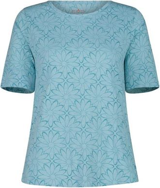 F.lli Campagnolo S/S T-Shirt Floral Funktionsshirt f&uuml;r Damen | t&uuml;rkis