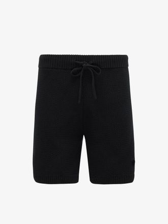 Genti Knitted Shorts | Zwart