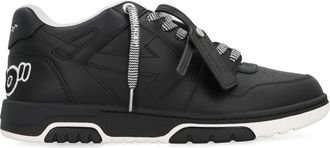 Off-white Schoenen, Heren, Zwart, 44 EU, Polyester, Out Of Office Sneakers