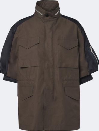 sacai Cotton field jacket
