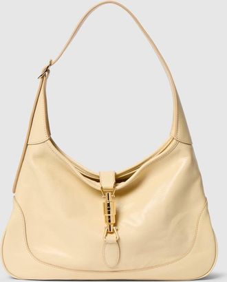 Gucci Jackie 1961 Medium Shoulder Bag, Yellow, Leather