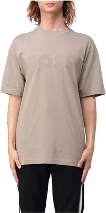 HUGO BOSS Heren, Tops, Beige, Maat: 2XL