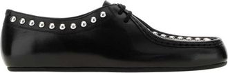 Jil Sander Lace-Up Schoenen - Heren - Veterschoenen - Zwart - 44 EU - Leer - Schoenen