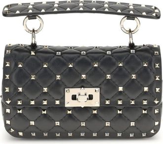 Valentino Garavani Small Leather Rockstud Spike Handbag