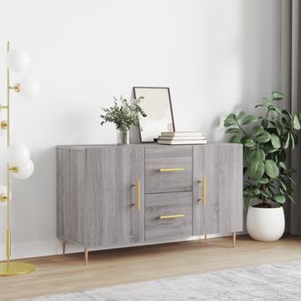 vidaXL Vidaxl - Aparador De Madera De Ingenier&iacute;a Gris Sonoma 100x36x60 Cm