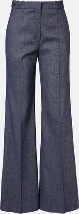 Dorothee Schumacher Fluid Denim flared pants