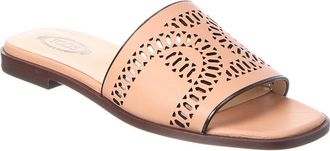 Tod's Tods Logo Leather Sandal