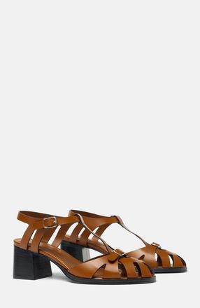 Scarosso Giulia Sandals in Cuir - Calf at Nordstrom, Size 39.5