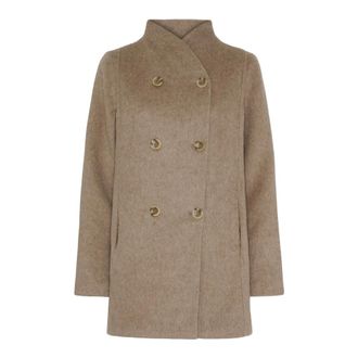 BTF-CPH Cappotto Doppio Petto - - Coats - Donna - Beige - L