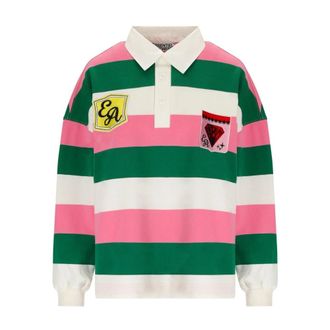 Essentiel Tops, Dames, Veelkleurig, XS, Katoen, Joueur gestreepte poloshirt