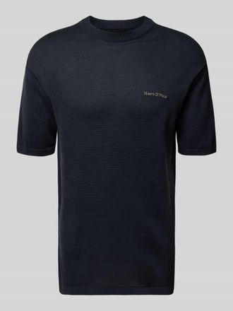Marc O'Polo Regular Fit T-Shirt aus reiner Baumwolle Marc OPolo &times; DFB Travel Collection in Dunkelblau, Gr&ouml;&szlig;e XXL