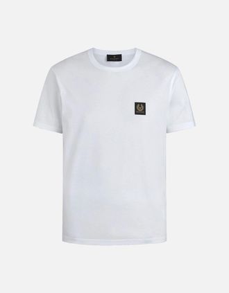 Belstaff Mens Belstaff Short Sleeved T-Shirt White - Size: 46