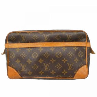 Louis Vuitton Brown Clutch Bag (Pre-Owned)