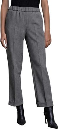 Kaos Pantaloni cropped - - Trousers - Donna - Grigio - S