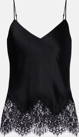 Nili Lotan Nadine lace-trimmed silk camisole