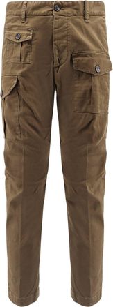 Dsquared2 Sexy Cargo Cotton Trousers-Uomo