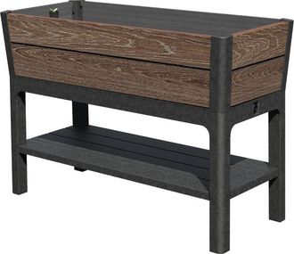 Keter Deco Huerto Elevado Walnut