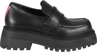 3Juin Loafers - Dames - Loafers - Zwart - 39 EU - Leer - Schoenen