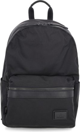 Premiata Structured Matte Black Premiata Backpack with Ergonomic Straps