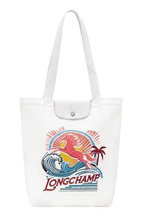 Longchamp Le Pliage Surf Tote in Rainbow at Nordstrom