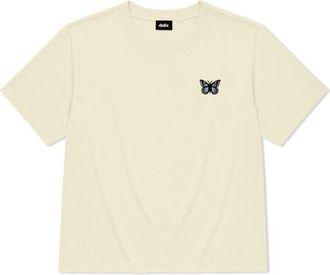 Dalix Butterfly Relaxed Midweight Jersey Tee at Nordstrom, Size Xx-Large