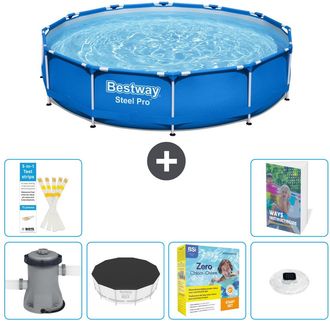 Bestway Piscina Bestway Steel Pro Redonda - 366x76 Cm - 7-piezas S178