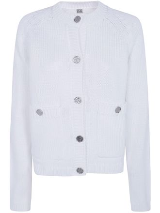 Toteme Sweater Cotton Hammered Button