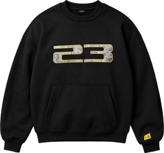 Nike Jordan Brooklyn Realtree Sweatshirt Black Bright Citron IM9873-010