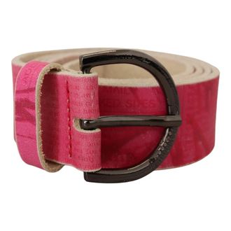 John Galliano Fashion Riem - unisex - Riemen - Roze - ONE Size - Leer - Accessoires
