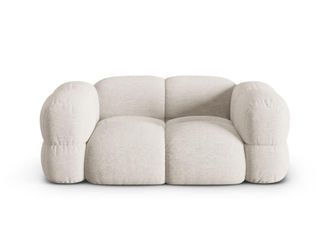 Cosmopolitan Design Sof&aacute; 2 plazas tejido estructural beige