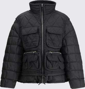 Ienki Ienki Parka di nylon con toppe Ienki Ienki