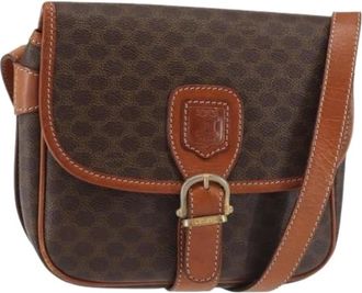 Celine Pre-owned Cross Body Bags, female, Brown, Size: ONE SIZE Pre-owned Vintage Cross Body Bag