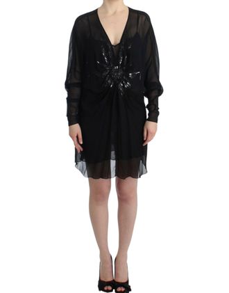Cavalli long sleeve silk Womens dress