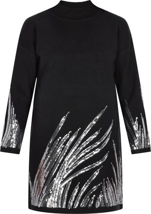 Faina jurk Dames zwart