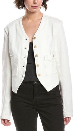 7 For All Mankind Collarless Jacket