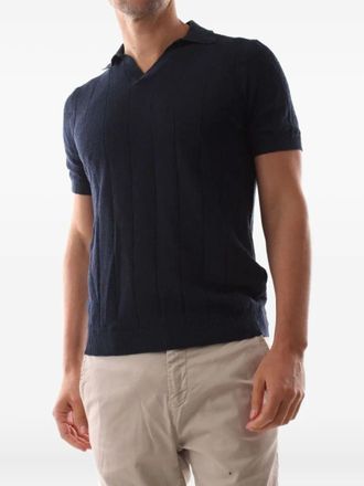 Jeordie's ribbed T-shirt - Blue
