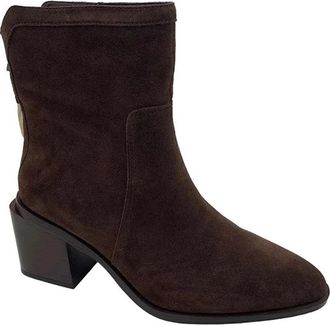 Vince Camuto Mens Vince Camuto Kortimy Boots Brown Suede Block Heel Ankle Bootie HAWK2641