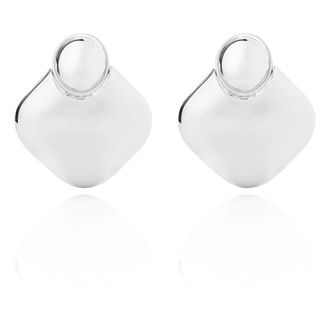 Federica Tosi Oorbellen - Dames - Oorbellen - Grijs - ONE Size - Accessoires