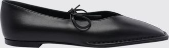 Alohas Ballerine Sway in pelle liscia con fettucce e punta squadrata