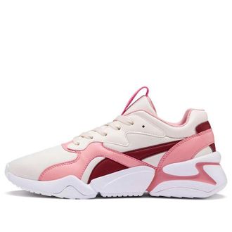 Puma (WMNS) PUMA Nova White/Pink 370815-03