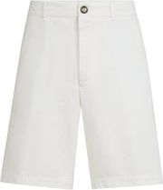 Brunello Cucinelli Garment-dyed Bermuda shorts in White at Nordstrom, Size 44 It