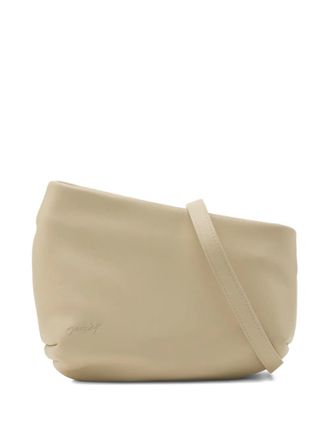 Mars&egrave;ll Fantasmino logo clutch bag - Beige