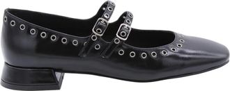 Bibi Lou Delvine Mary Jane Ballerina Schoenen - Dames - Pumps - Zwart - 40 EU - Schoenen