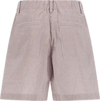 Brunello Cucinelli Womens Multicolor Cotton Bermuda Shorts