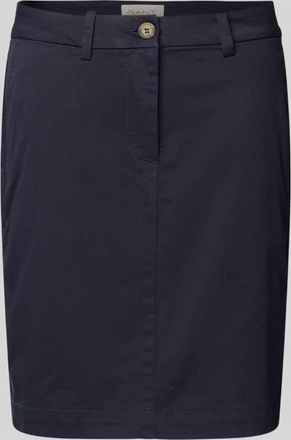GANT Minirock mit französischen Eingrifftaschen in Marine, Größe 34