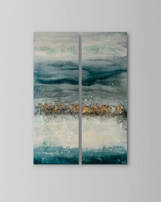 John-Richard Rolling Tide Wall Art Set by Mary Hong