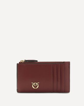 Pinko Portacarte Airone in pelle Woman UNI