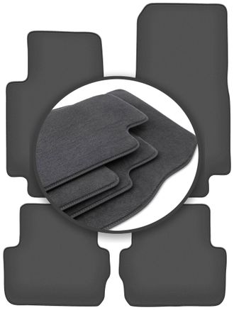 OEM Alfombrillas Premium Para Jaguar S-type X204 Sed&aacute;n (2002-2008)