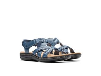 Collection By Clarks orders Women Sandal Blue Size 6.5 Solan Sail Suede Sports Cut Out