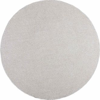 vidaXL Alfombra Interior Lugo Crema Y Gris &Oslash; 120 Cm Poli&eacute;ster Vidaxl